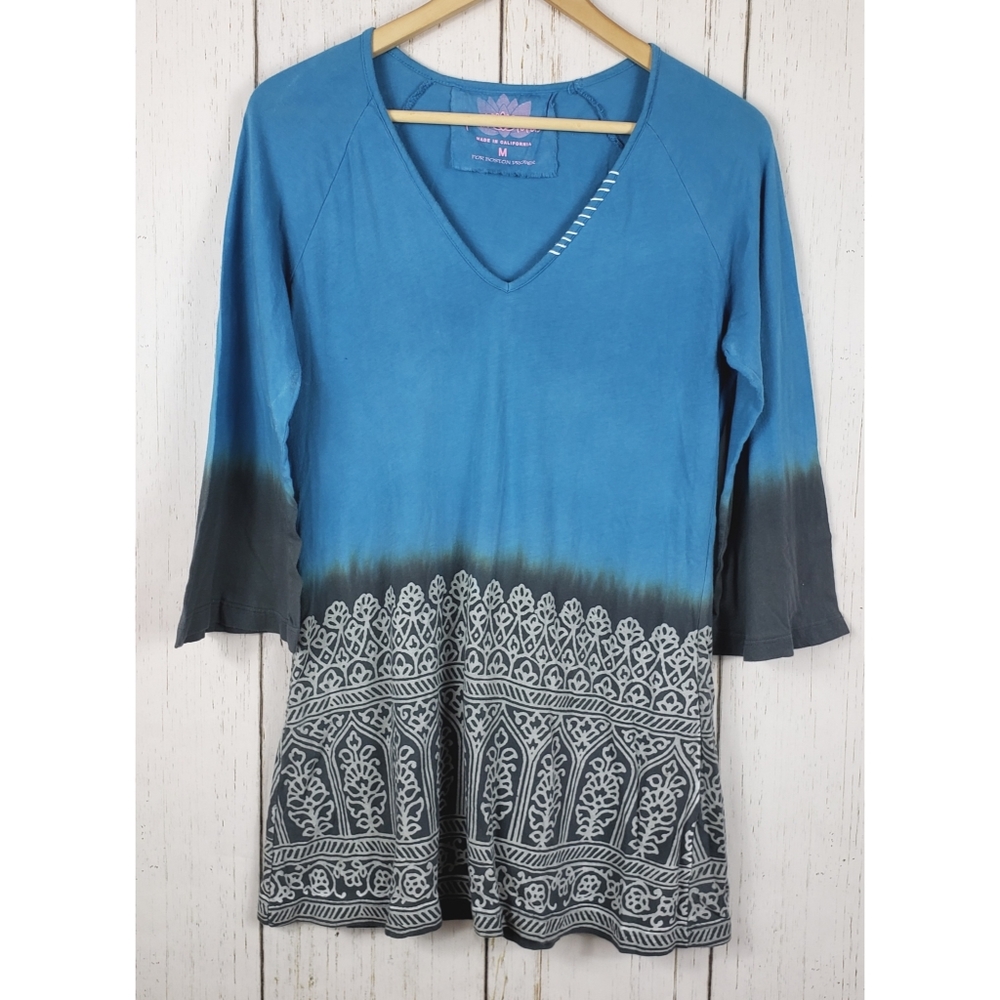 Pink Lotus Boston Proper Tie Dye Shirt